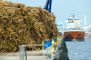 Neue Waggons für den Holztransport sorgen für weniger Lärmbelastung im Rostocker Fracht- und Fischereihafen (RFH)