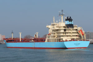 The »Kirsten Maersk« is owned by Maersk Tankers