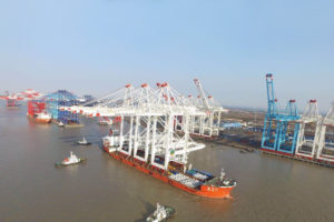 apm terminals med port tangiers cranes enroute