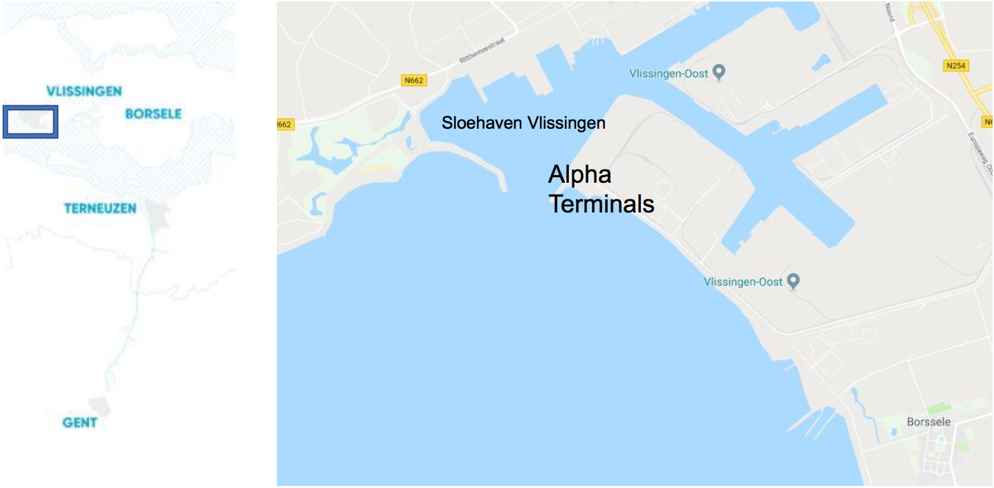 Location alpha terminals vlissingen
