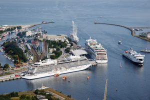 Hafen Rostock Kreuzfahrtschiffe