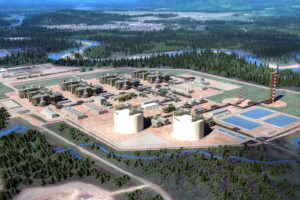 lng canada site rendering