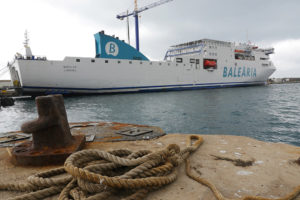 Balearia Napoles LNG refit Gibdock